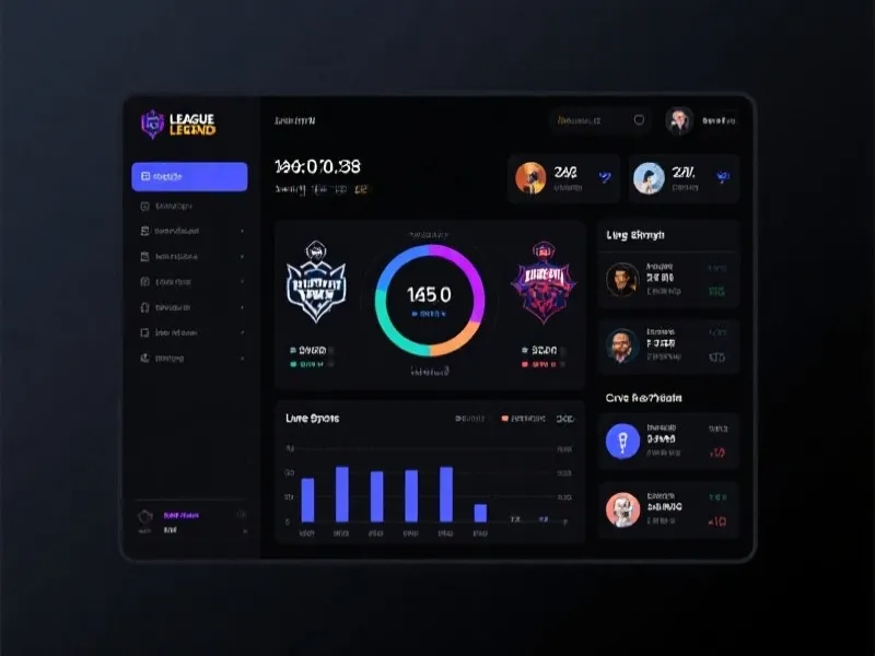 电竞数据分析看板