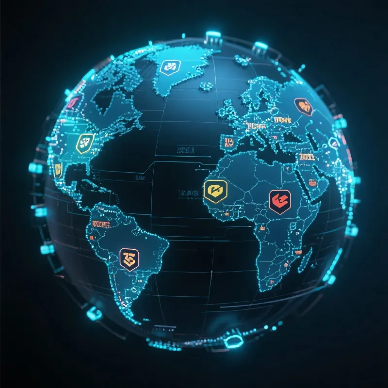 全球英雄联盟赛事覆盖网络